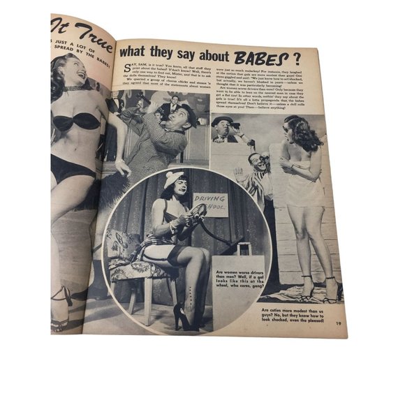 Vintage Beauty Parade "Four Lies About Blondes/Zing on A G-String" Magazine - Picture 9 of 16